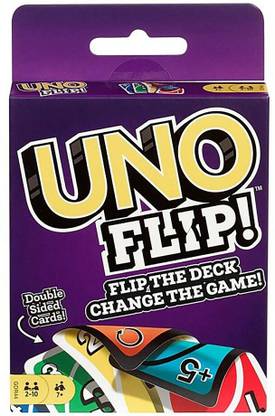 Golden Minds UNO FLIP CARD GAME COMPLETE PACK OF 112 CARDS