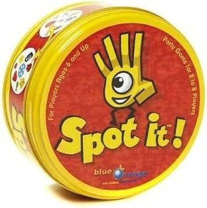 Paaroots Spot it, Strategy Game,Family Card Game, 2-8 Player Game, for 6 Years