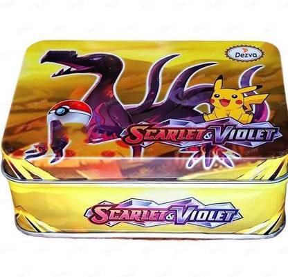 AncientKart SCARLET & VIOLET Tin with cards