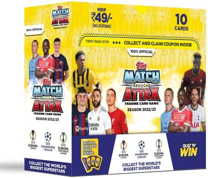 Topps ULCMA Champions League Match Attax 22-23 Card Game Pack