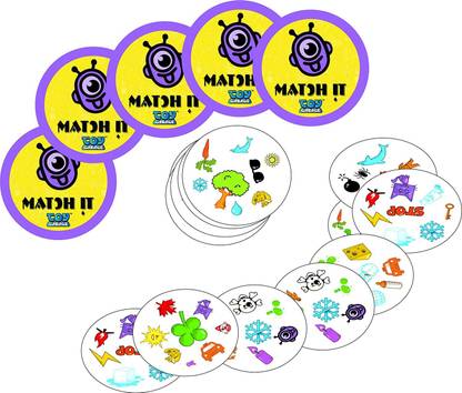 TOY GARAGE MATCH IT Card Game | Game for Kids | Age 3+ | 2 to 8 Players | Eco-Blister