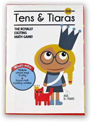 The Pretty Geeky Tens & Tiaras Educational Math Game | Gifts for Kids 4+ | Even Odd Number