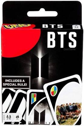 Mubco Uno BTS Card Game | Match Number & Color | 2-10 Players | 112 Cards | Ages 7+