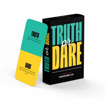 ROOMMATE CO. Truth or Dare- The Ultimate Party Card Game| Hilariously, Twisted & Fun