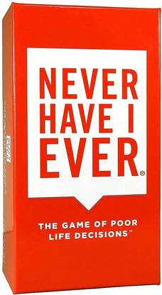 RP Collection Never Have I ever Fun Multiplayer Party Card Game for 18+ Years & Adults