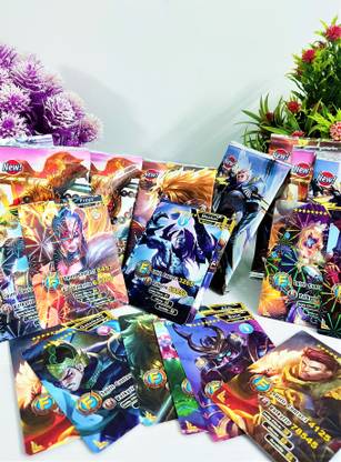 Thrifx Premium All New Mobile Legends Cards Classic 50 Pcs Playing Cards (Pack of 6)