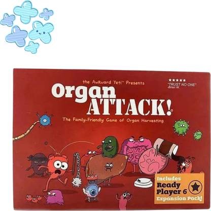 Zuuluzrs Organ Attack Game Family-Friendly Fun Enjoyment Game