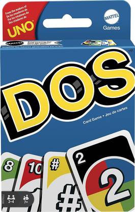AL ATASH DOS Second Edition Family Card Game with Updated Rules for Kids and Adults