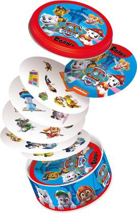 Mubco Dobble Paw Patrol Version Spot it! Emoji Match Card Games for Kids Age 4Y+
