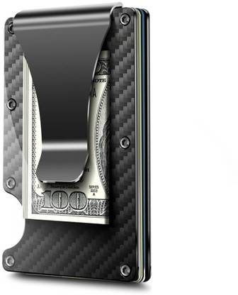 StealODeal Minimalist Slim Wallet for Men - RFID Blocking Front Pocket Credit Card Holder 10 Card Holder
