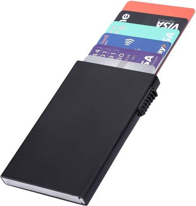 Yellowcoin Pop Up Slim Metal Credit Or Debit/ATM Card Holder Case 6 Card Holder