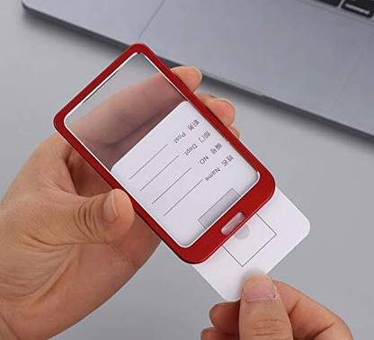 Hrc PVC ID Card Holder/Badge with Scratch Guard for Office ID Cards 30 Card Holder