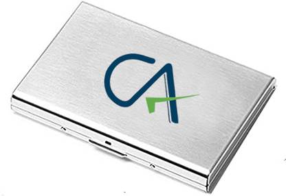 StealODeal Stainless Steel 6-Slot Credit/Debit CA Front Pocket Water-Resistant 6 Card Holder