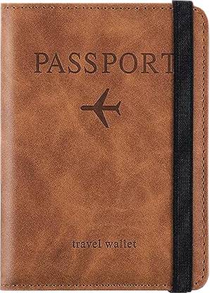 Flipkart SmartBuy Premium Passport Holder Cover Cardholder Travel Wallet Organizer, Passport Case 4 Card Holder