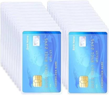 APCM Transparent Card Sleeve Card Cover 100 Card Holder