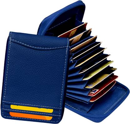 MATSS ® PU Leather Printed Credit Card| ATM, Debit Card holder For Men And Women 10 Card Holder