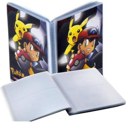 SHUANG YOU Pokemon Card holder Empty Album, 2 Pocket And 26 Pages In This Album (52 Pocket) 2 Card Holder