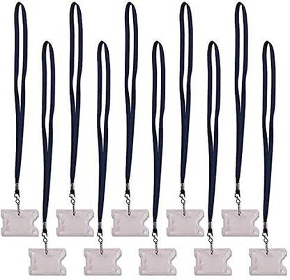 NSSP Plastic ID Badge Holder, Lanyard