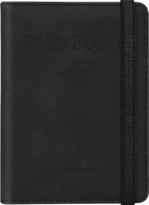 Flipkart SmartBuy Passport Holder Cover Cardholder Travel Wallet Organizer, Passport Case 4 Card Holder