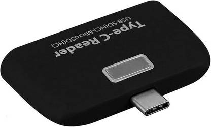 HRYFiNE 3 in 1 USB C to SD/TF Card Reader with Type-C Card Reader