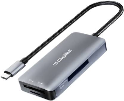 DIGITEK DCR-104 CFB 2-in-2 CF Express Type B & SDXC USB 3.2 Card Reader Card Reader
