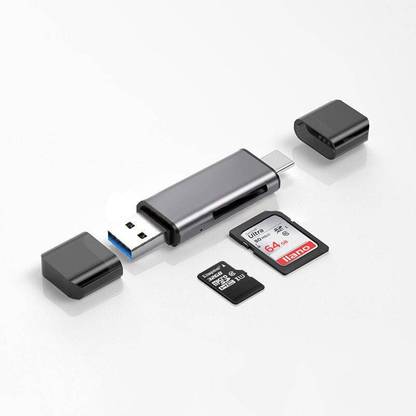 Foxne Point USB 3.0 / Type-C Micro SDXC SD TF OTG Adapter Memory Card Reader USB Type-C/OTG Card Reader