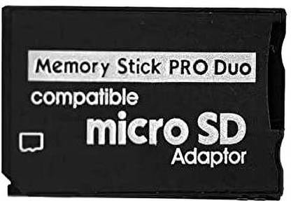 DKD Micro SD SDHC TF to Memory Stick Ms Pro Duo Compatible for PSP only Card Reader