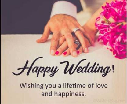 VIKASXPRESS. Happy Wedding life wise Greeting Card