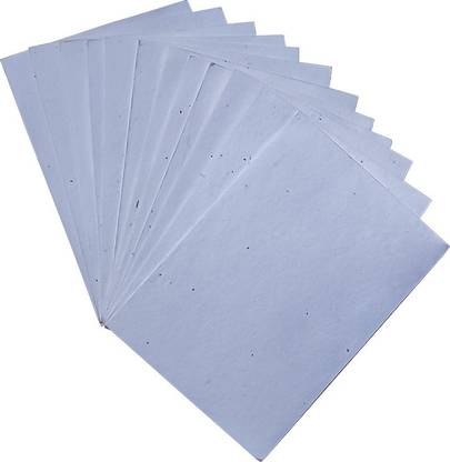 Seed Paper 100% Biodegradable Premium Plantable, Unprinted, Wedding Cards Invitation Card