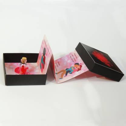 Nyaro Love Message Greeting card box Greeting Card