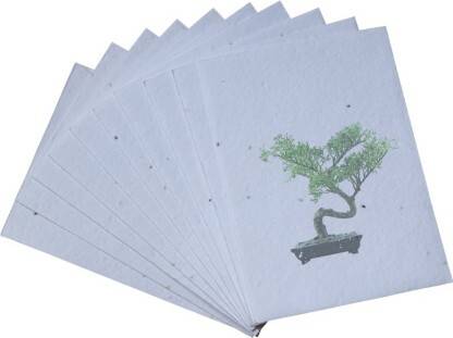 Seed Paper 100% Biodegradable Premium Plantable, Unprinted, Wedding Cards Invitation Card