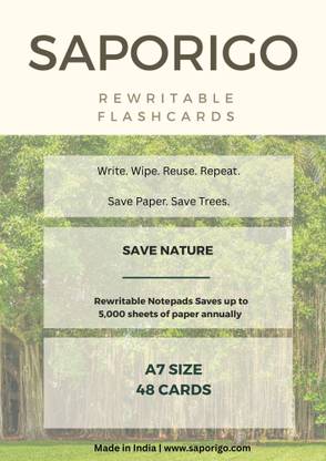 Saporigo Rewritable Flash Card Business Card