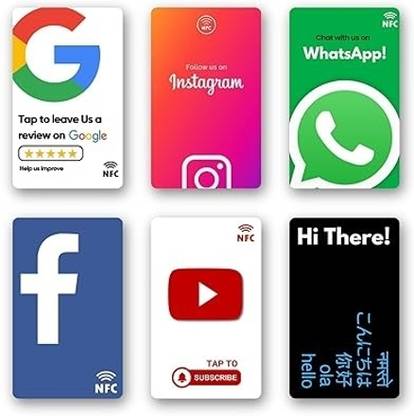 tinydabba Review NFC Card Facebook, Whatsapp, Instagram, Youtube and Digital Business Card Business Card
