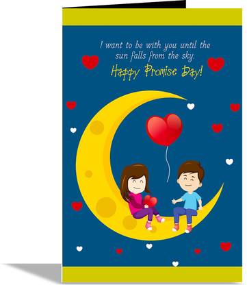 alwaysgift Happy Promise Day Valentines Day Greeting Card Greeting Card
