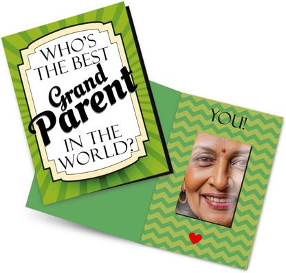 Exciting Lives Grandparents Mirror Card-For Grandparents, Dada, Dadi, Nana, Nani For Birthday Greeting Card
