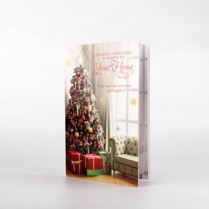 ARCHIES Sending Christmas Warmth To Your Home Greeting Card Greeting Card