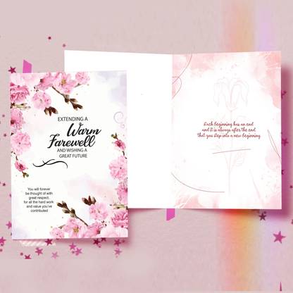 Northland Extending Warm Farewell and Wishing a Great Future Greeting Card for Farewell Greeting Card