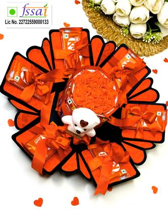 US IDEAL CRAFT Hexagonal Explosion Box Love Gift for Birthday Greeting Card