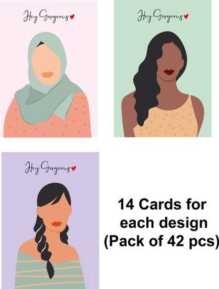 डी2सी 300Gsm Thick Jewellery, Earrings, Card For Packaging & Display (3.5x2.5 IN) बिज़नस कार्ड
