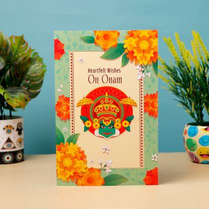 ARCHIES Heartfelt Wishes Onam Card Greeting Card