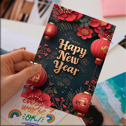 PICKKART Greeting Card