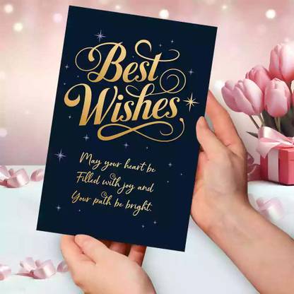 GIFT MY PASSION Heartfelt Best Wishes Greeting Card for Special Occasions For Loved Ones Greeting Card
