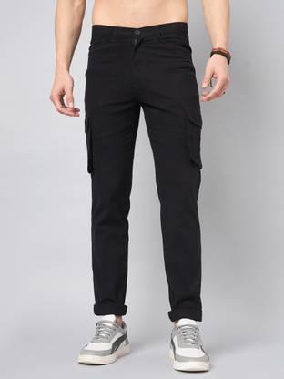 STUDIO NEXX Relaxed Men Black Trousers