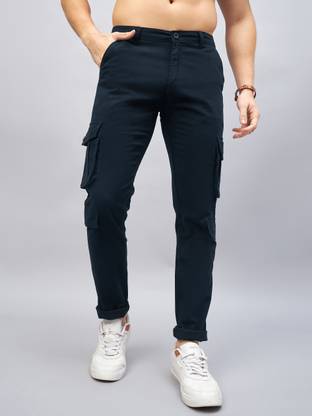 STUDIO NEXX Relaxed Men Dark Blue Trousers