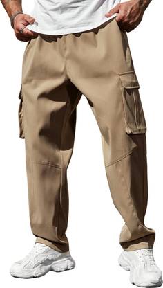 Leriya Fashion Regular Fit Men Brown Trousers