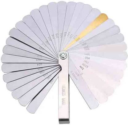 NITYA 0.4-063mm Blade Feeler Gauge Metric & SAE Dual Reading Combination Mortise Marking Gauge