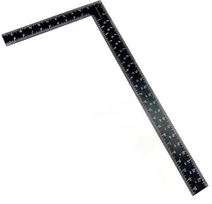 MMTool PRODUCTS 24 Inch Mason & Tailor Square- Heavy Duty Etched L-Square Angle Ruler 90° Degree Tri-Square