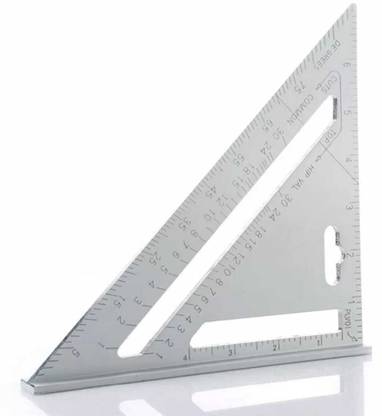 Spylock Aluminium Alloy Triangle Ruler Measurement Hand Tools Square Layout Tool Tri-Square