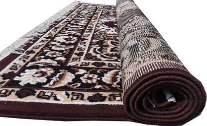 RUGS EXPERTS Brown Silk Carpet