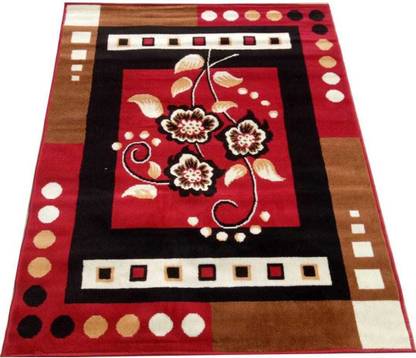 adarr Multicolor Cotton Carpet